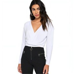 Tobi Plunging Crop Top